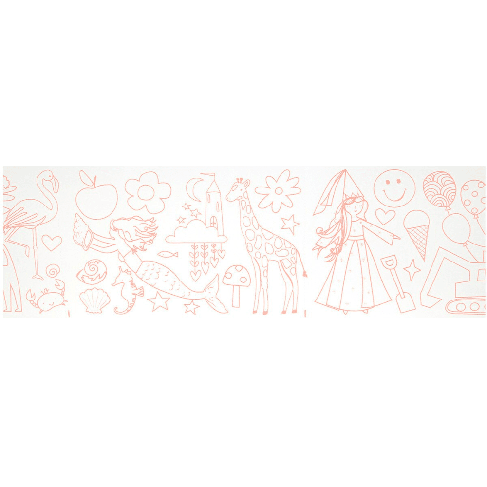 Meri Meri Happy Icons Colouring Roll, Shopsweetluluss