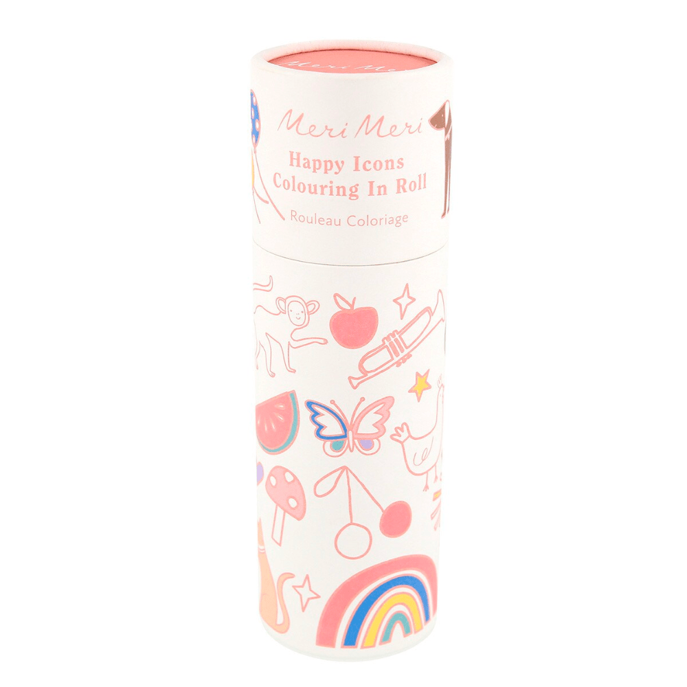 Meri Meri Happy Icons Colouring Roll, Shopsweetluluss