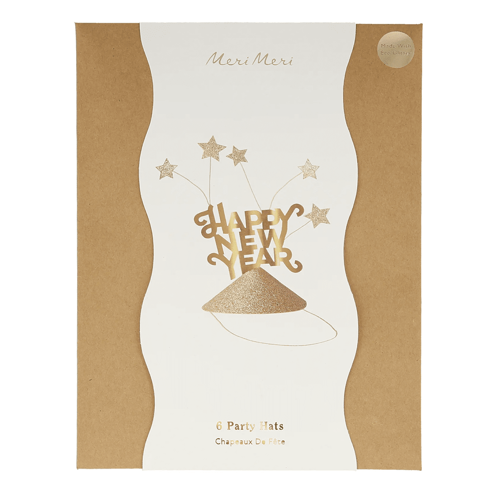 Meri Meri Happy New Year Party Hats, Shopsweetluluss