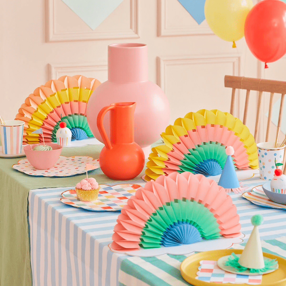 Meri Meri Honeycomb Rainbow Decorations, Shopsweetluluss