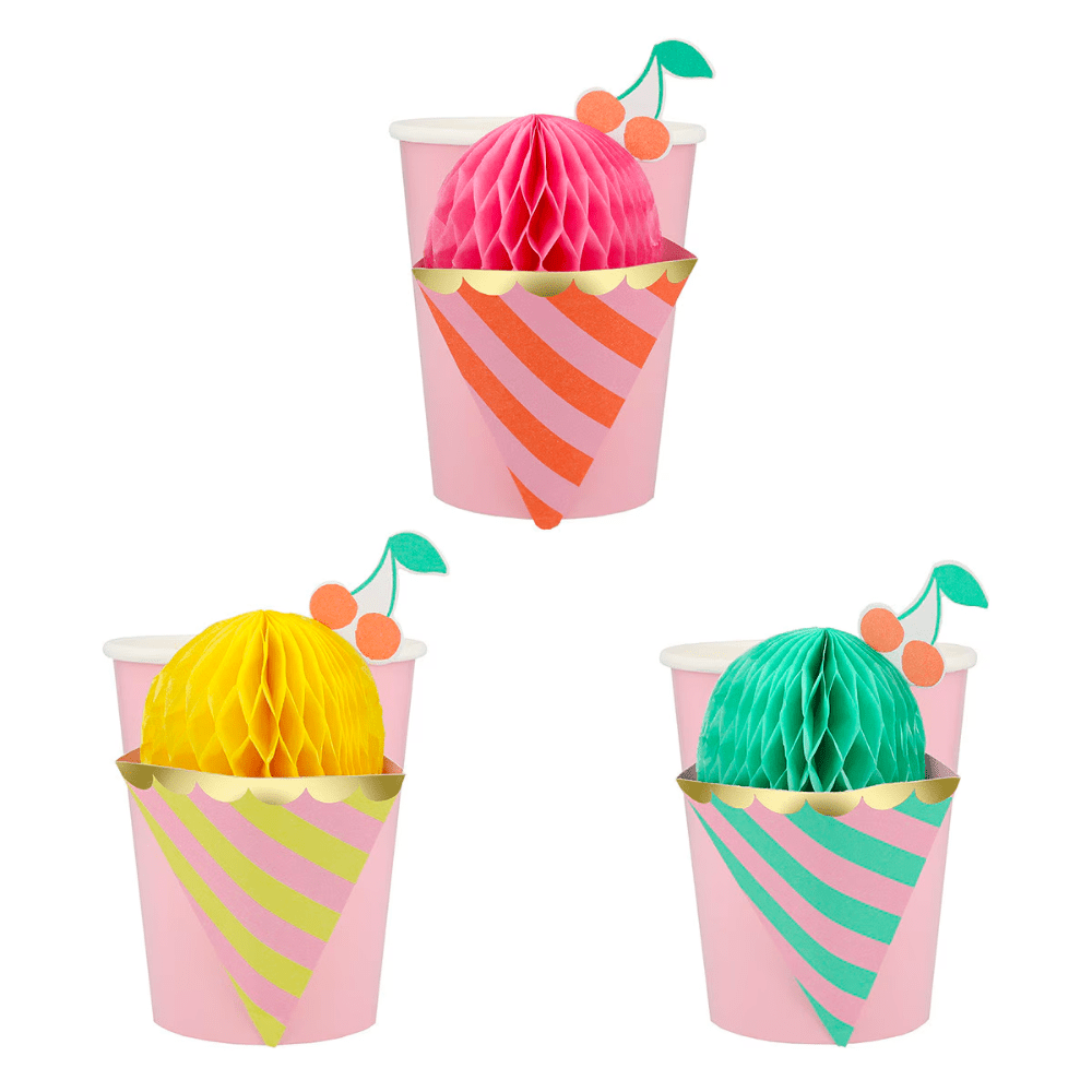 Meri Meri Ice Cream Cups, Shopsweetluluss