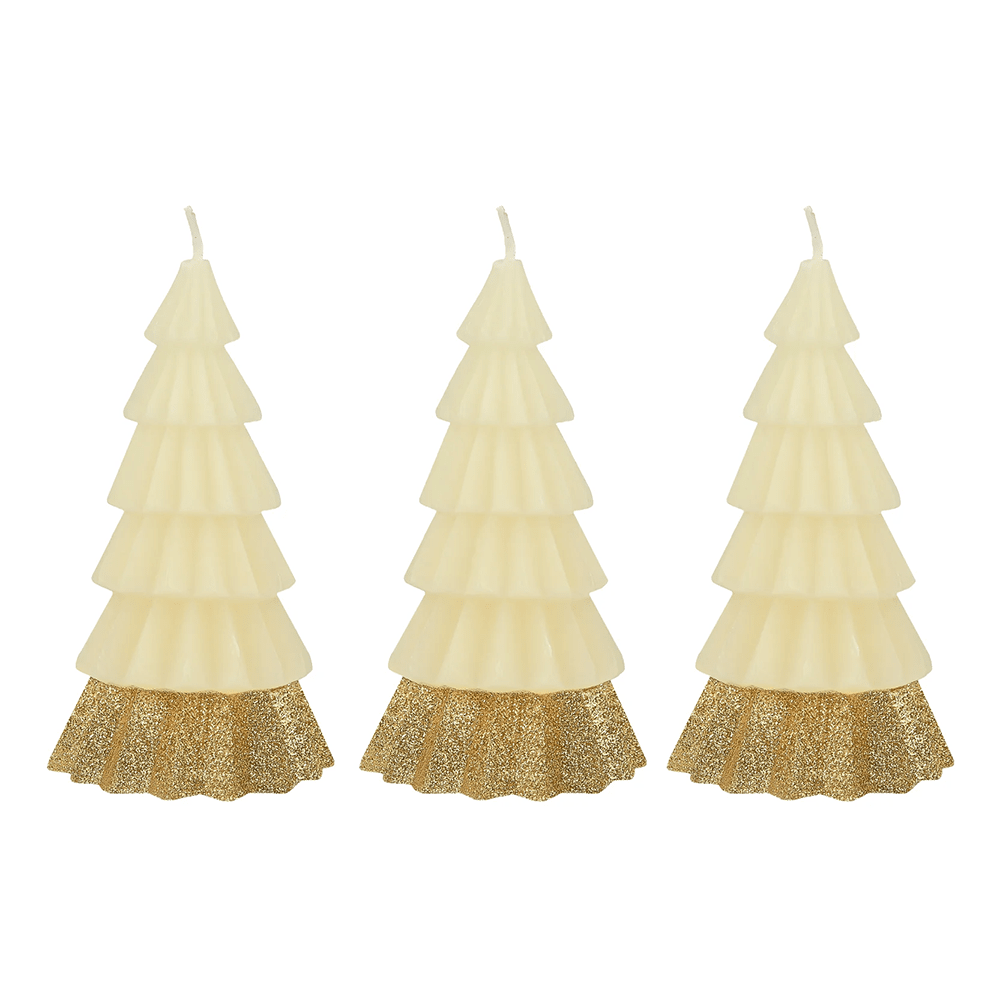 Meri Meri Ivory Tree Candles, Shopsweetluluss
