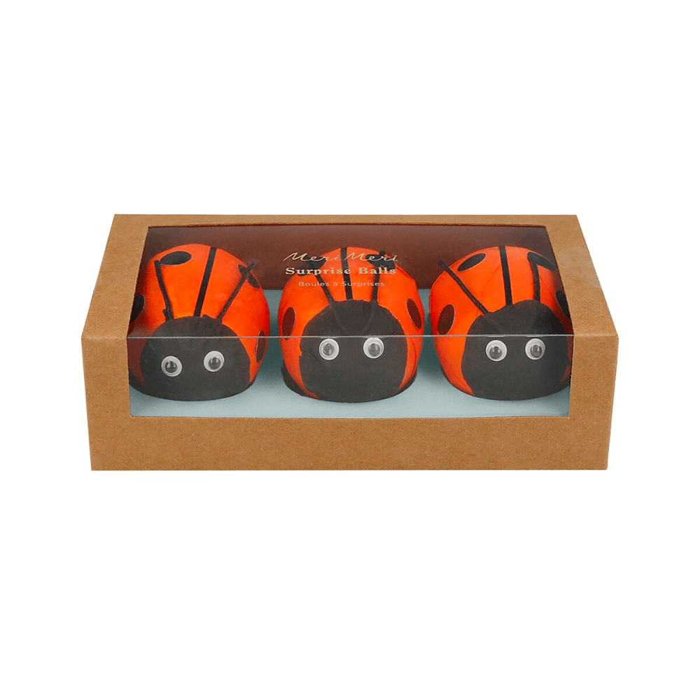 Meri Meri Ladybird Surprise Balls, Shopsweetluluss