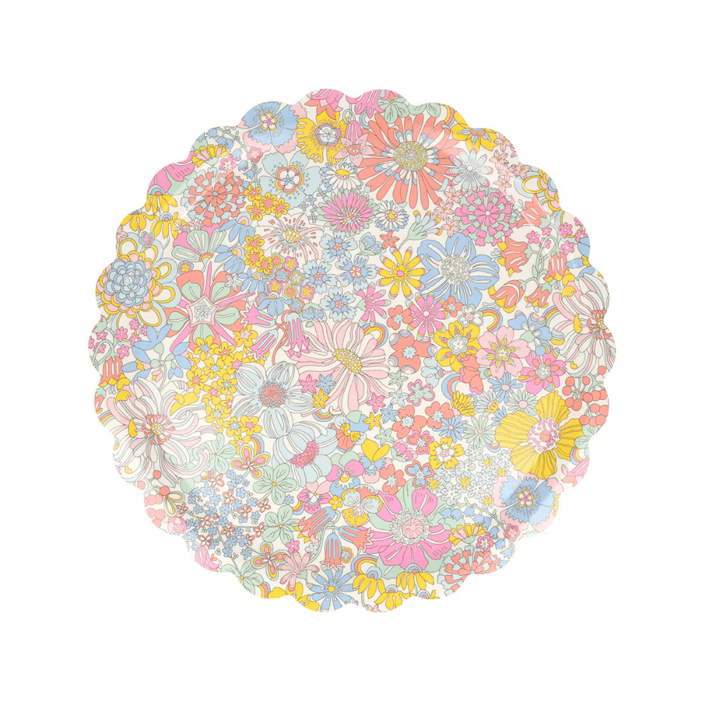 Meri Meri x Liberty Rainbow Garden Small Tray, Shopsweetluluss
