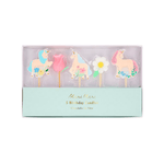 Meri Meri Meadow Unicorns Candles, Shopsweetluluss