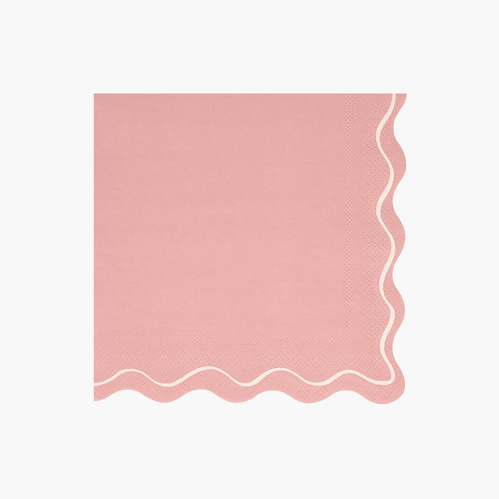 Meri Meri Mixed Wavy Line Large Napkins, Shopsweetluluss
