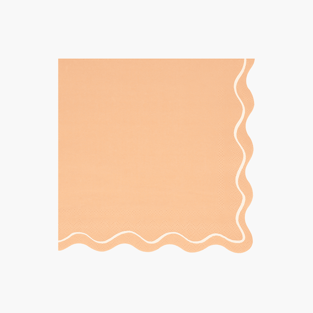 Meri Meri Mixed Wavy Line Large Napkins, Shopsweetluluss