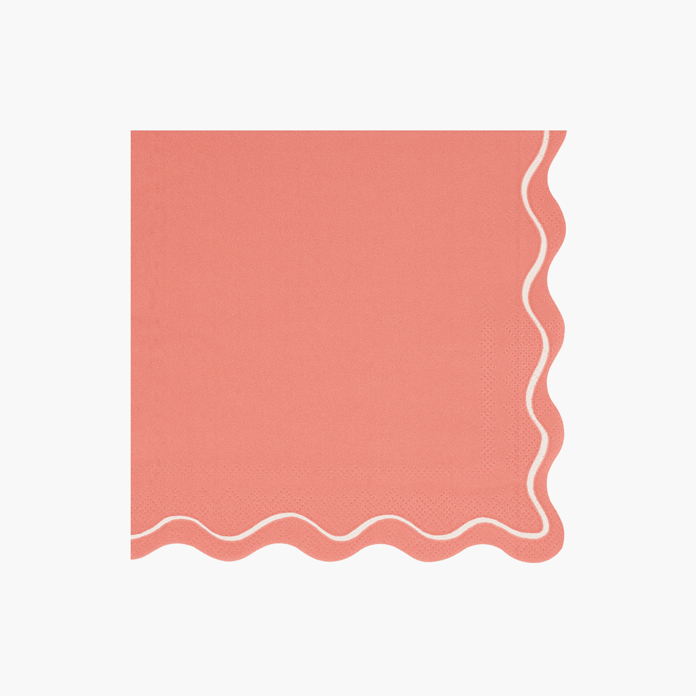 Meri Meri Mixed Wavy Line Large Napkins, Shopsweetluluss