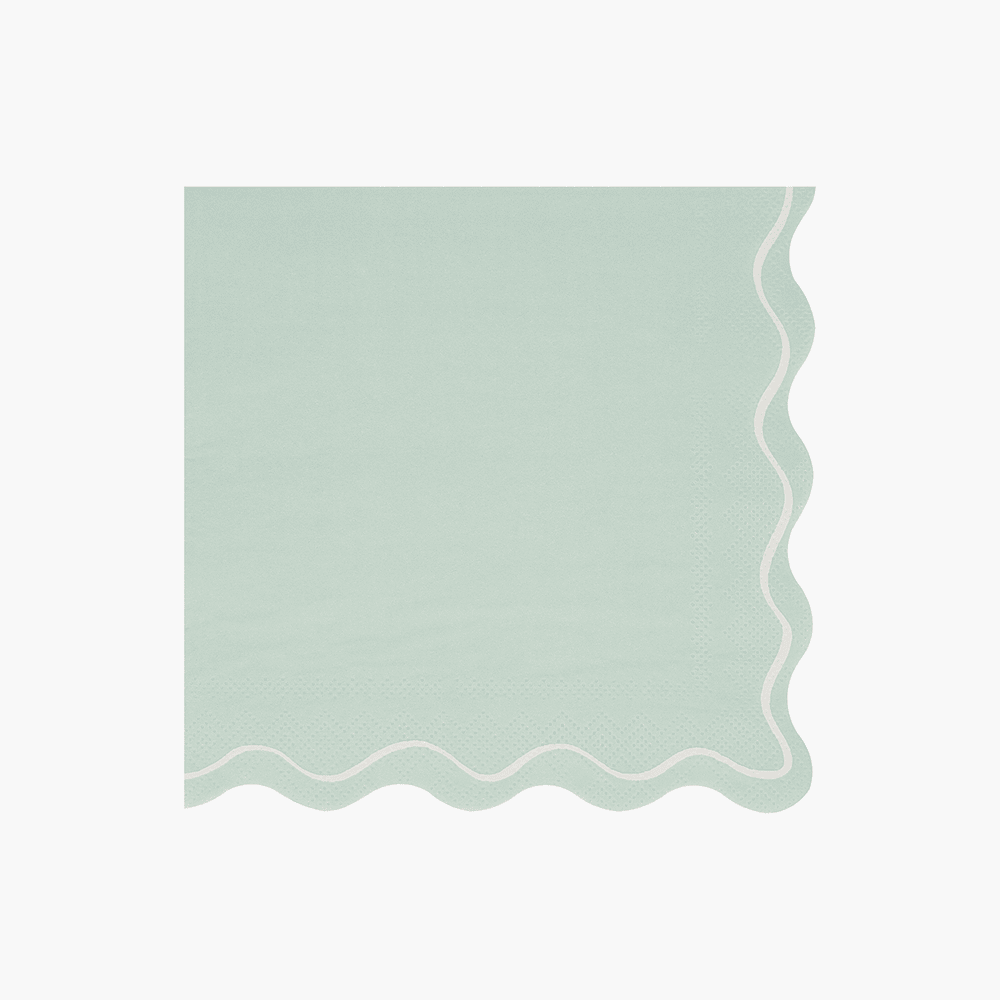 Meri Meri Mixed Wavy Line Large Napkins, Shopsweetluluss