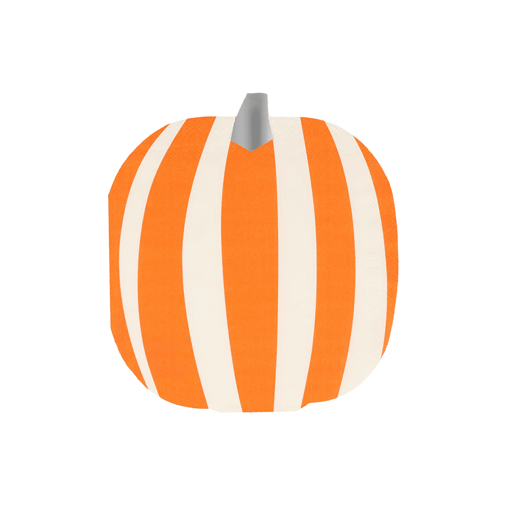 Meri Meri Mod Pattern Pumpkin Napkins, Shopsweetluluss