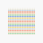 Meri Meri Multi Stripe Candles, Shopsweetluluss