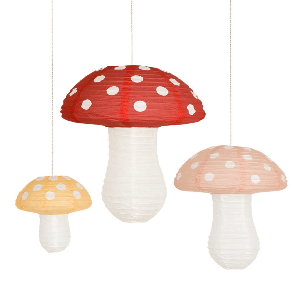Meri Meri Mushroom Lanterns, Shopsweetluluss