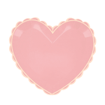 Meri Meri Pastel Heart Large Plates, Shopsweetluluss