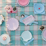 Meri Meri Pastel Ricrac Fabric Napkins, Shopsweetluluss