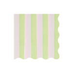Meri Meri Pastel Stripe Large Napkins, Shopsweetluluss