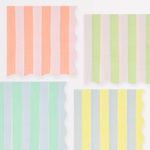 Meri Meri Pastel Stripe Large Napkins, Shopsweetluluss