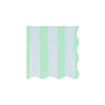 Meri Meri Pastel Stripe Small Napkins, Shopsweetluluss