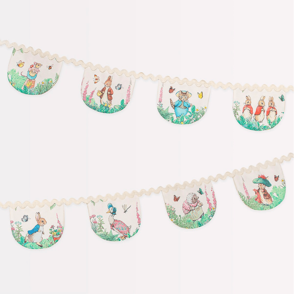Meri Meri Peter Rabbit™ Fabric Garland, Shopsweetluluss