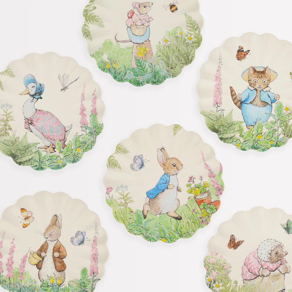 Meri Meri Peter Rabbit™ Melamine Small Plates, Shopsweetluluss