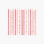 Meri Meri Pink Stars Candles, Shopsweetluluss