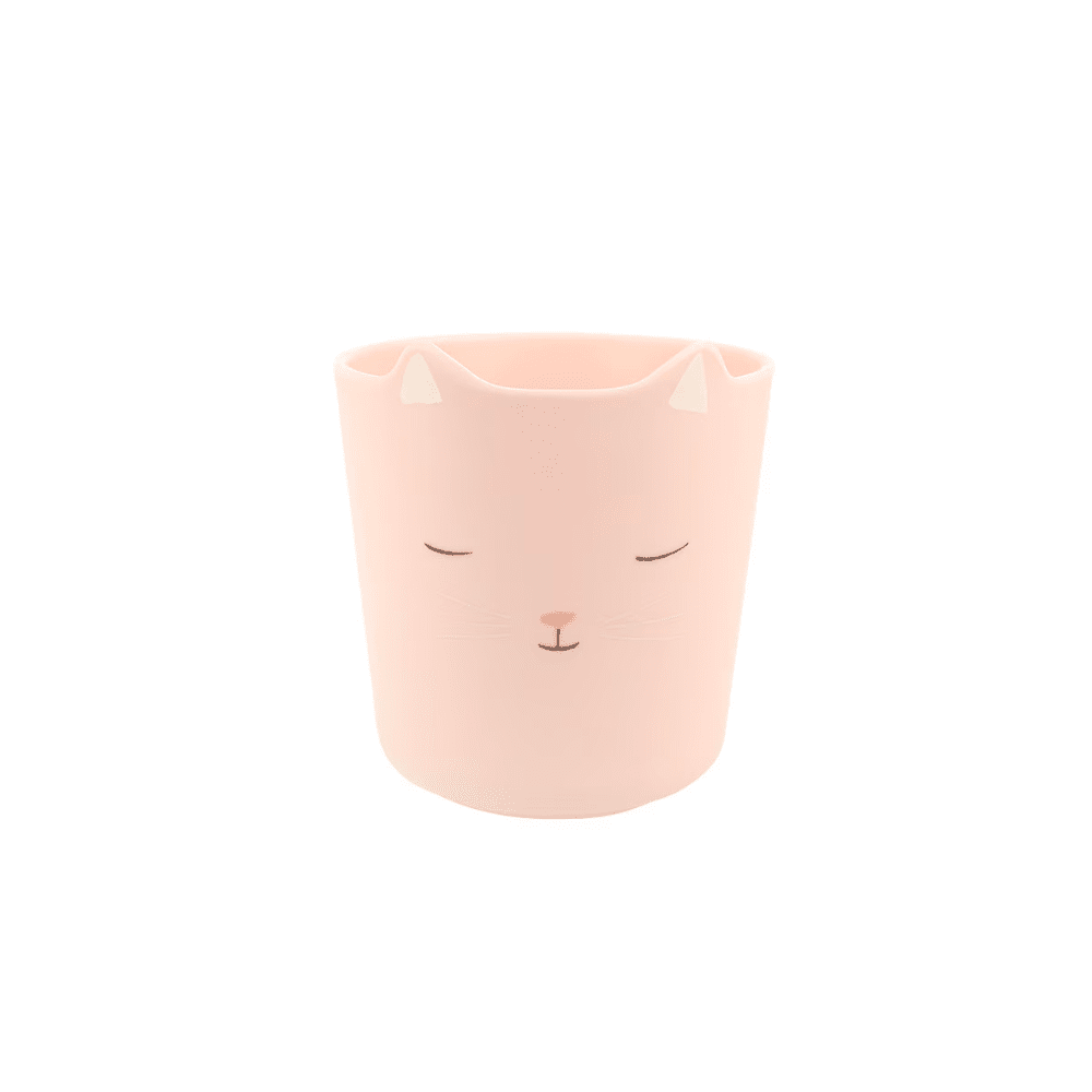 Meri Meri Reusable Pink Cat Cup, Shopsweetluluss