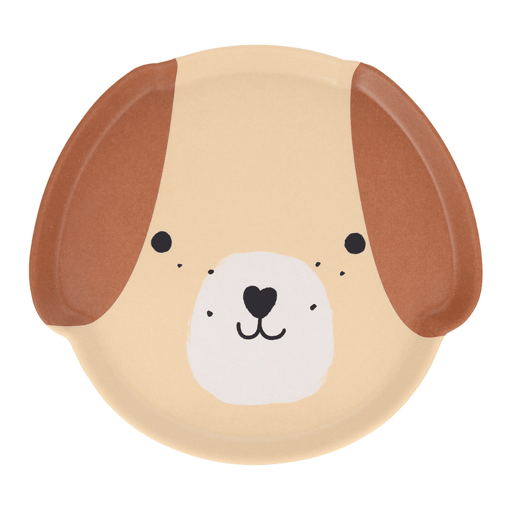 Meri Meri Reusable Puppy Plate, Shopsweetluluss