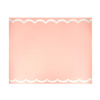Meri Meri Scalloped Edge Pink Table Runner, Shopsweetluluss