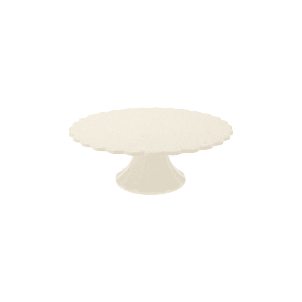Meri Meri Small Cream Reusable Bamboo Cake Stand, Shopsweetluluss