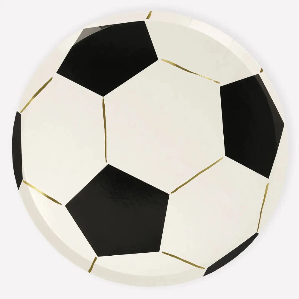 Meri Meri Soccer Plates, Shopsweetluluss