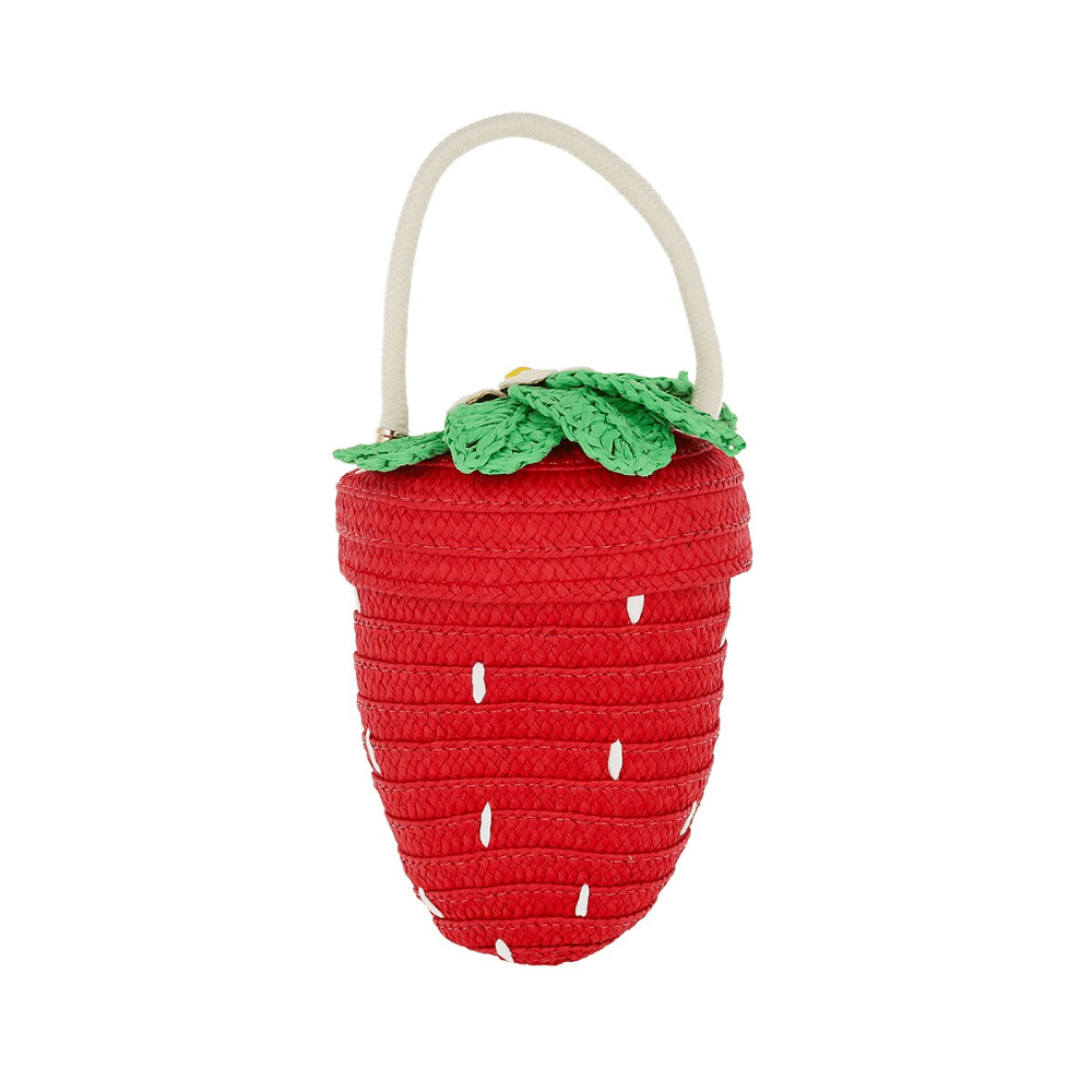 Meri Meri Strawberry Basket Bag, Shopsweetluluss