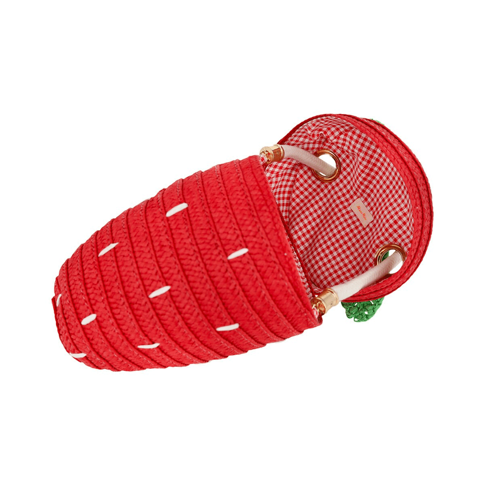 Meri Meri Strawberry Basket Bag, Shopsweetluluss