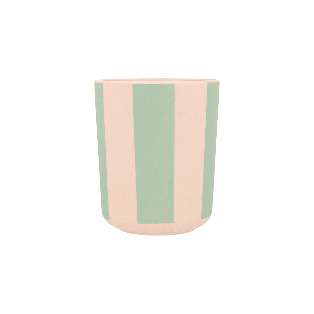 Meri Meri Stripy Reusable Bamboo Cups, Shopsweetluluss