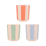 Meri Meri Stripy Reusable Bamboo Cups, Shopsweetluluss