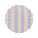 Meri Meri Stripy Reusable Bamboo Small Plates, Shopsweetluluss