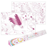 Meri Meri Unicorn Coloring Posters, Shopsweetluluss