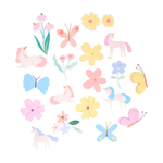 Meri Meri Unicorn Shaped Stickers, Shopsweetluluss