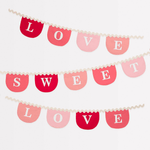 Meri Meri Valentine's Garland, Shopsweetluluss