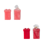 "Merry Bright" Gift Box Shaped Candle, 2 Color Options, Shopsweetluluss