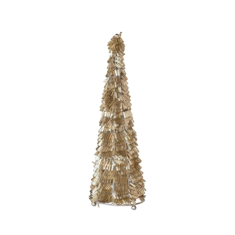 Metal & Glass Bead Christmas Tree, Shopsweetluluss