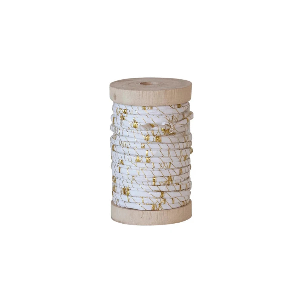 Metallic Raffia Wire Ribbon, Shopsweetluluss