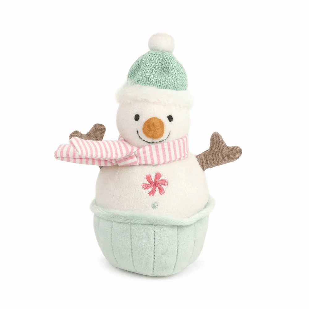 Mini Ami Snowman Cupcake Chime Toy, Shopsweetluluss