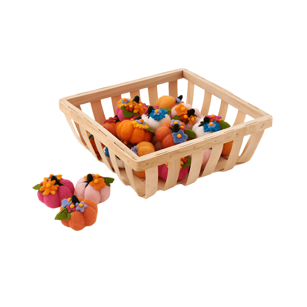 Mini Floral Pumpkin - Assorted Styles, Shopsweetluluss