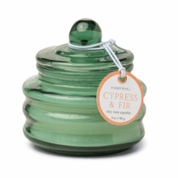 Mini Glass Candle - Cypress + Fir, Shopsweetluluss