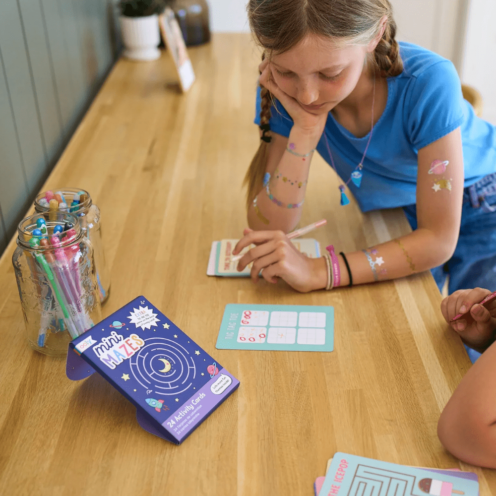 Mini Mazes Activity Cards - Set of 24, Shopsweetluluss