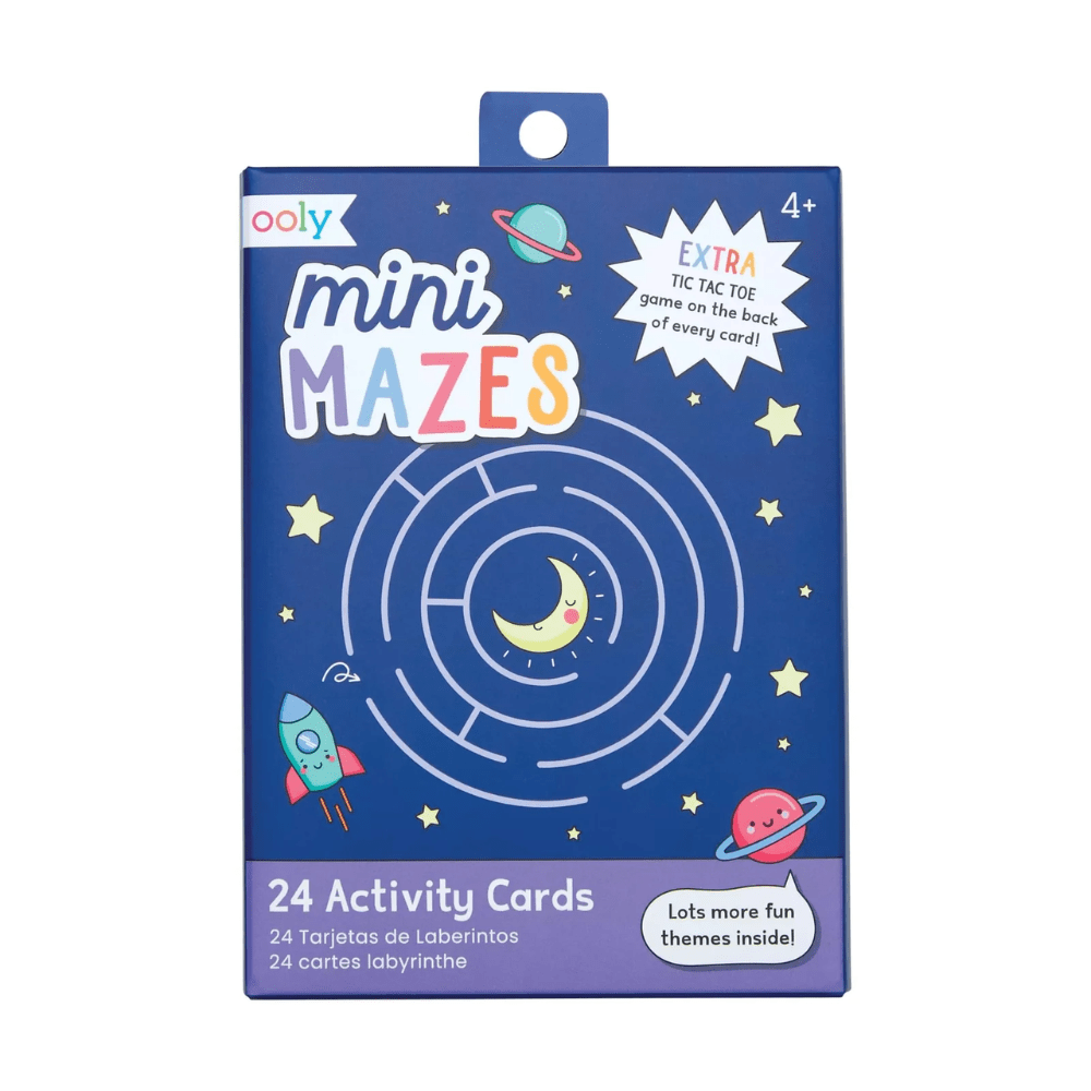 Mini Mazes Activity Cards - Set of 24, Shopsweetluluss