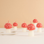 Meri Meri Mini Mushroom Candles, Shopsweetluluss