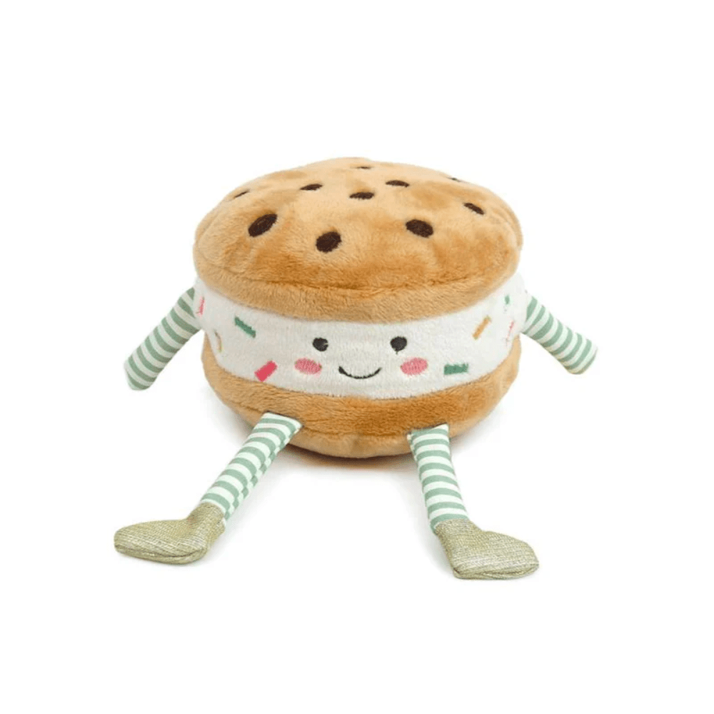 Mon Ami Cookie Ice Cream Sandwich Plush Toy, Shopsweetluluss