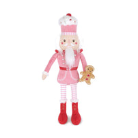 Mon Ami Gingerbread Nutcracker Doll - Pink, Shopsweetluluss