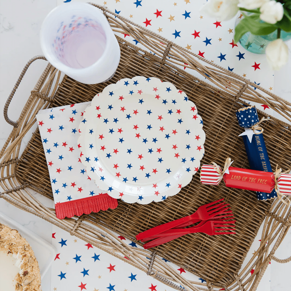 Multi Stars Paper Table Runner, Shopsweetluluss