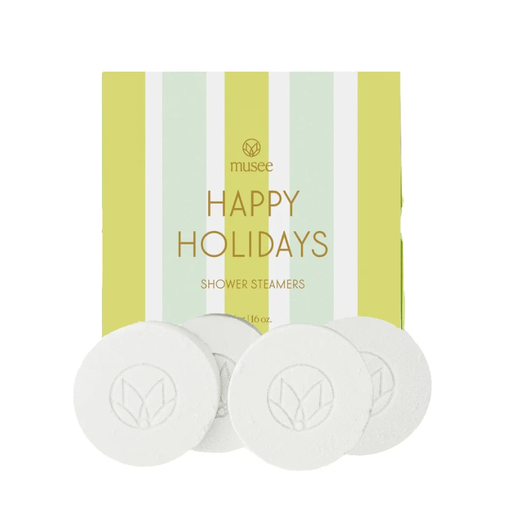 Musee Happy Holidays Shower Steamers, Shopsweetluluss